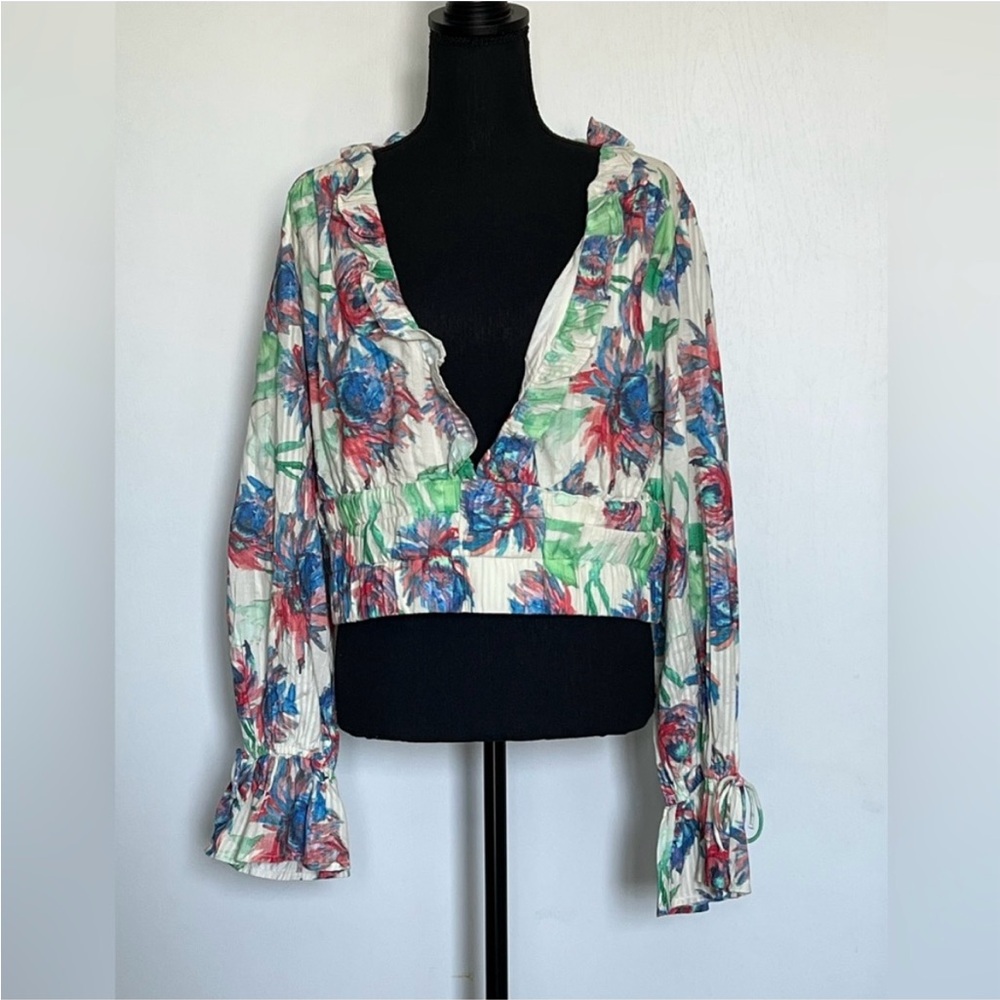 Anthropologie Cropped Top | Sz XL